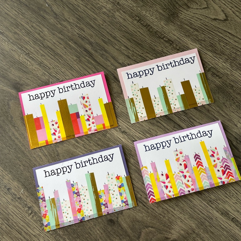 Birthday Cards | 4 Pack